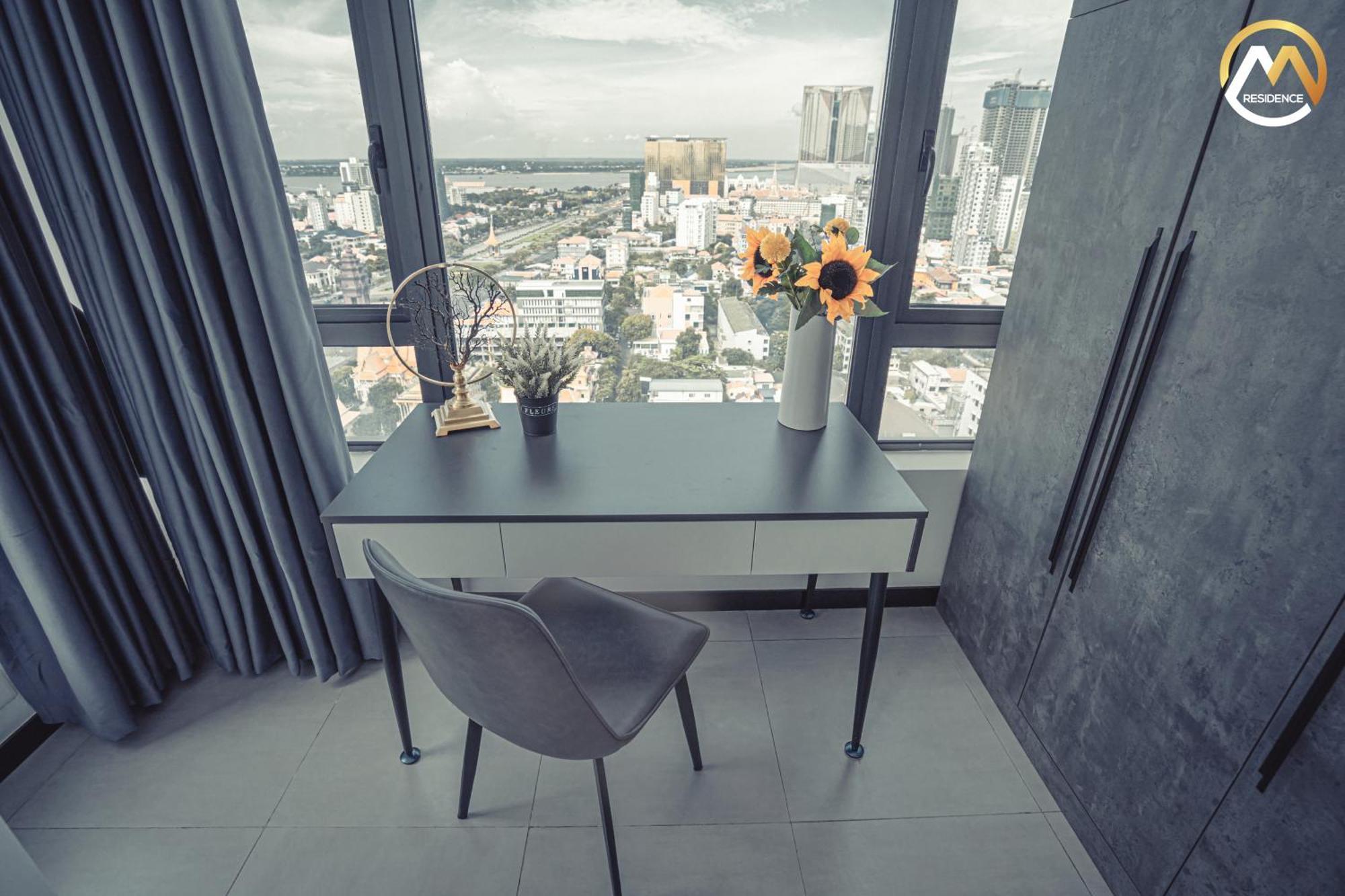 Hotel Serviced Apartments Top One Infinity Pool With View Of 360 Degree Phnom Penh Zewnętrze zdjęcie